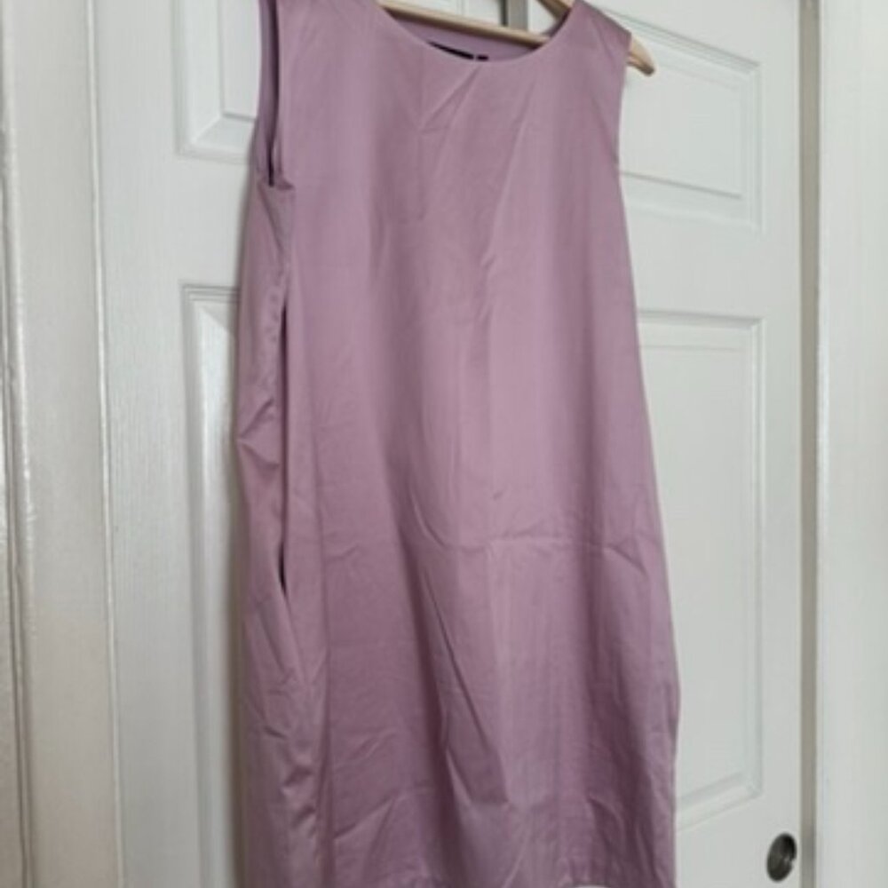 Theory Lavender Sleeveless Shift Dress with Pockets!! – Size L